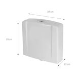 Caixa Acoplada Universal Simples 6L Branca Astra