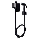 Ducha Higiênica com Derivação Color Flaunt Preto Fosco Perflex