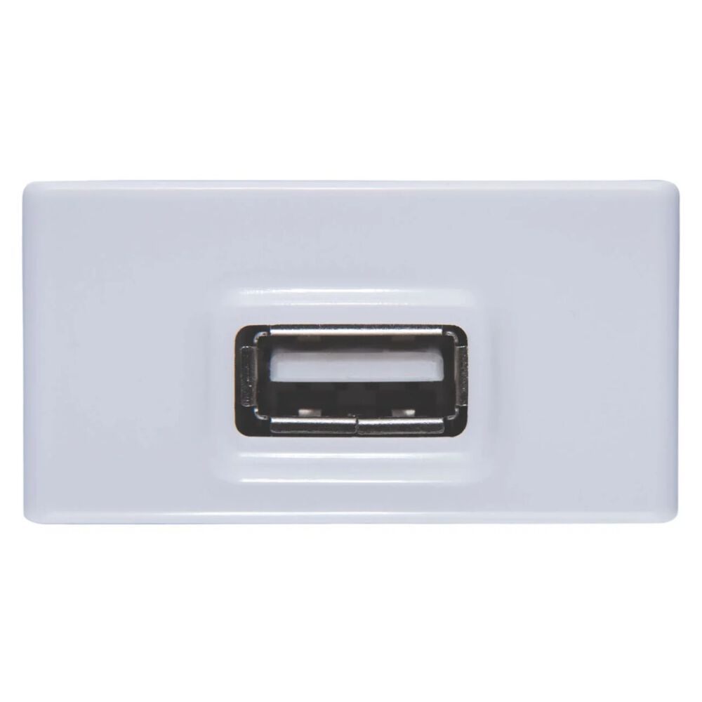 Módulo para Tomada USB Bivolt 1,5A Branco Tramontina