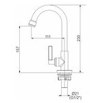 Torneira de Pia para Banheiro Mais Perflex