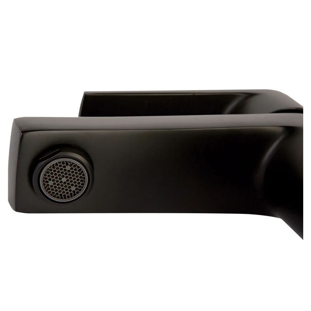 Misturador Monocomando para Lavatório Bica Alta 1/2" Hiver Preto Addra