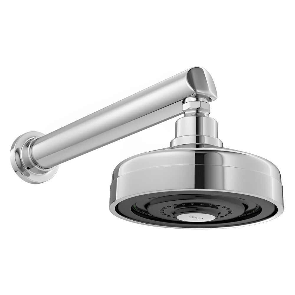 Ducha com Tubo Reto de Parede Acqua Plus Cromado Deca