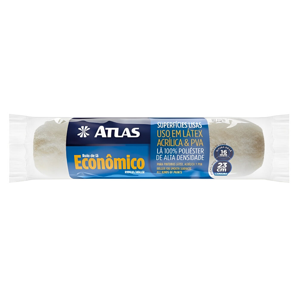 Rolo de Lã Sintética 23cm 773/19 Atlas