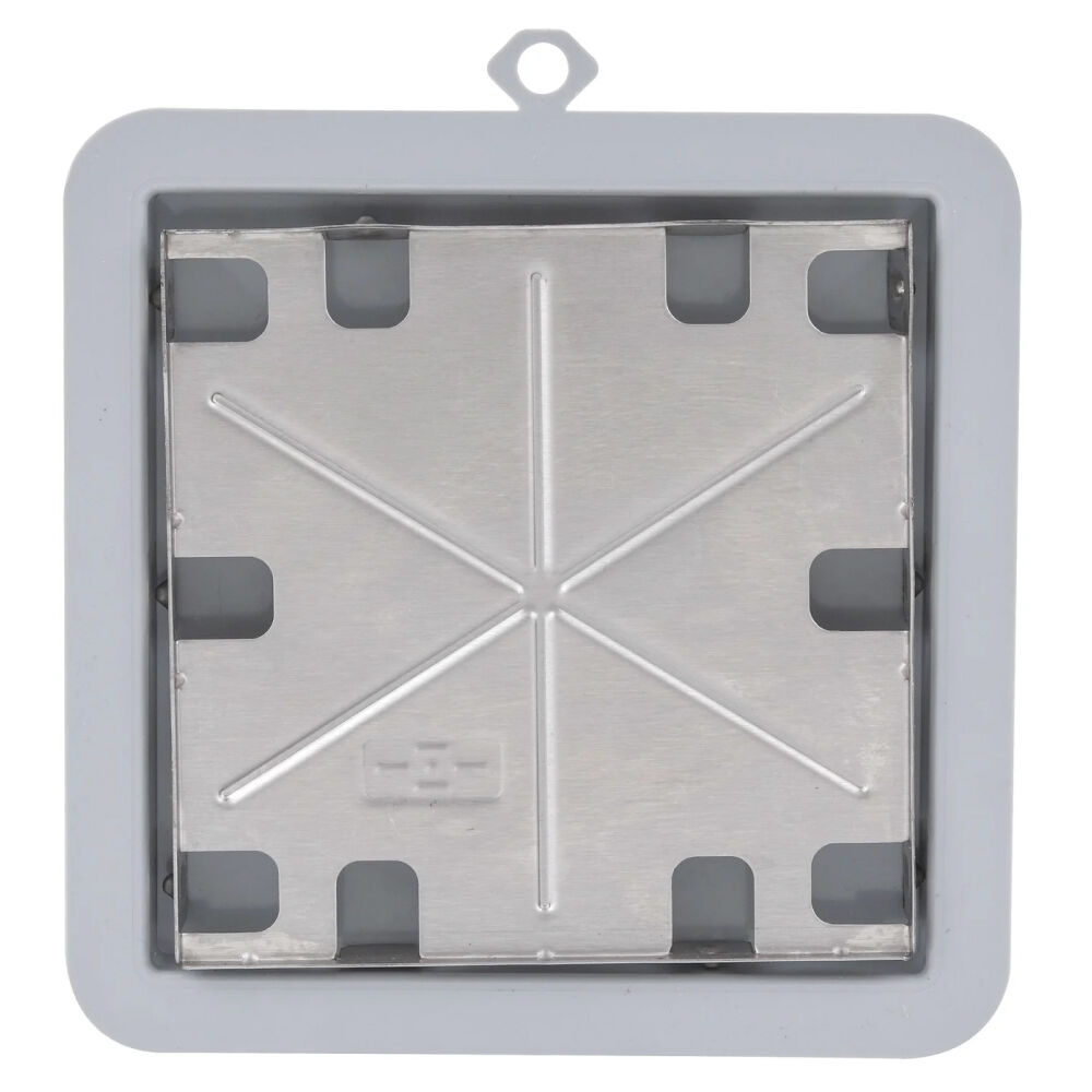 Ralo Elleve Square Tampa Oculta 15 x 15cm Linear