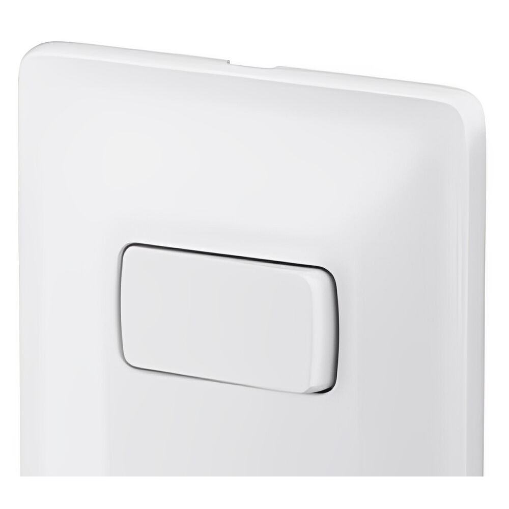 1 Interruptor Paralelo + 1 Tomada 2P+T Zeffia 10A Branco Pial