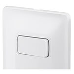 1 Interruptor Paralelo + 1 Tomada 2P+T Zeffia 10A Branco Pial
