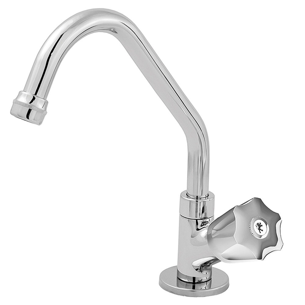 Torneira Cozinha Mesa Bica Alta 1167 C50 Leão