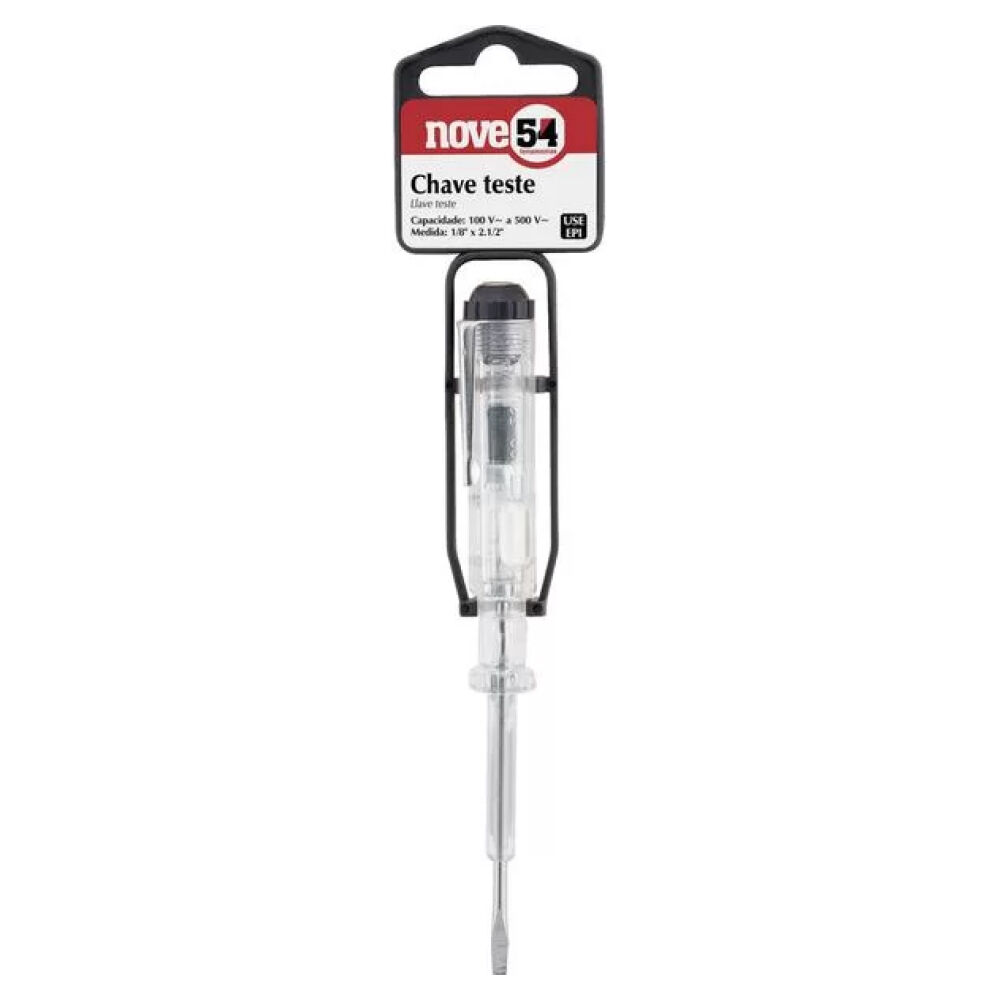 Chave Teste 1/8” 3,1mmx2.1/2” 63,5mm Nove54