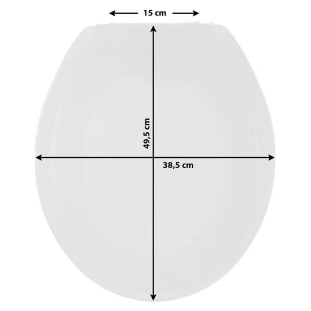 Assento Sanitário Universal Branco Eco Celite