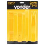 Kit de Espátulas de Nylon com 4 peças Vonder