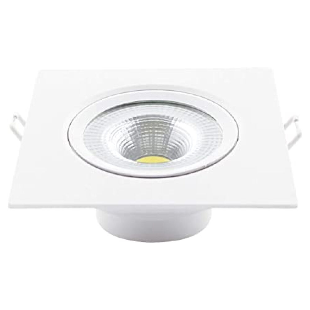 Spot Led Authentic de Embutir Quadrado 7W 6500K Branco Avant