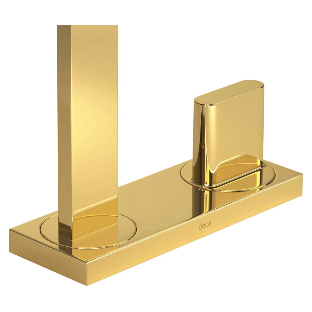 Torneira de Mesa com Chapa Bica Alta para Lavatório Polo Gold Deca