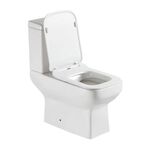 Kit Vaso Sanitário com Caixa Acoplada 3/6L Assento Sanitário e Itens de Instalação Paris Branco Addra