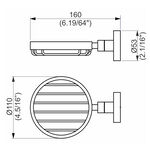 Saboneteira Aramada Slim Perflex
