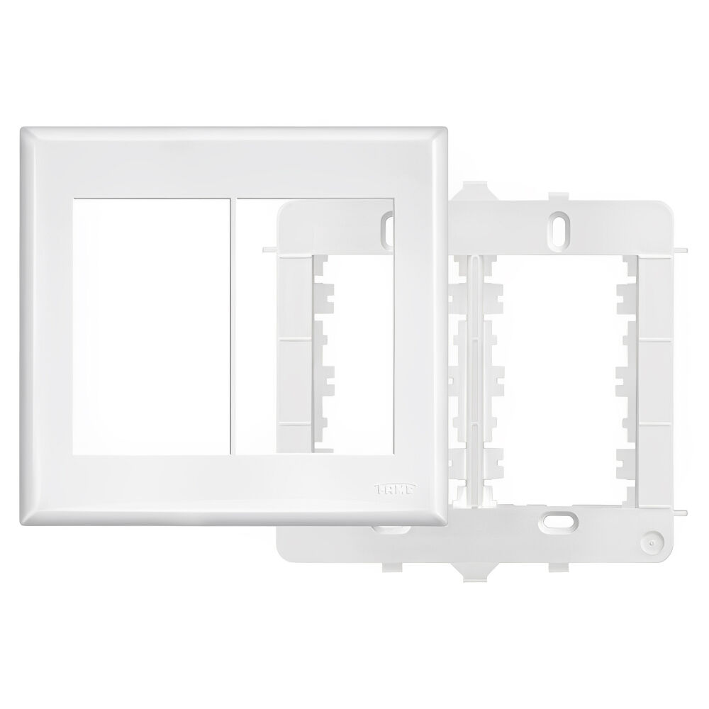 Placa 4x4 com Suporte 6 Módulos Horizontais Evidence 2893 Fame