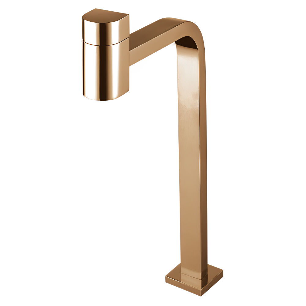 Torneira de Mesa para Lavatório LorenCode Rose Gold Lorenzetti