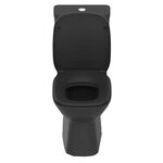 Kit Completo Bacia Debba Classic com Caixa Acoplada e Acessórios Black Matte Roca