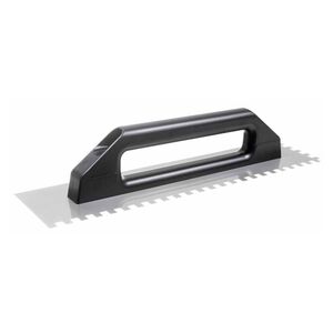 Desempenadeira de Aço Dentada com Cabo Plástico Fechado 38cm 12x12mm Cortag Desempenadeira de Aço Dentada com Cabo Plástico Fechado 38cm 12x12mm Cortag