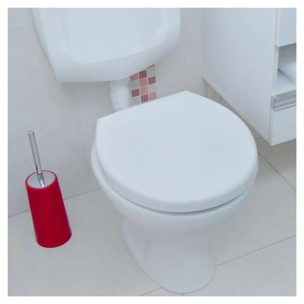 Assento Sanitário Oval Soft Close com Fechamento Suave Astra Branco
