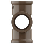 Cruzeta PVC Marrom Soldável 3/4" 25mm Tigre