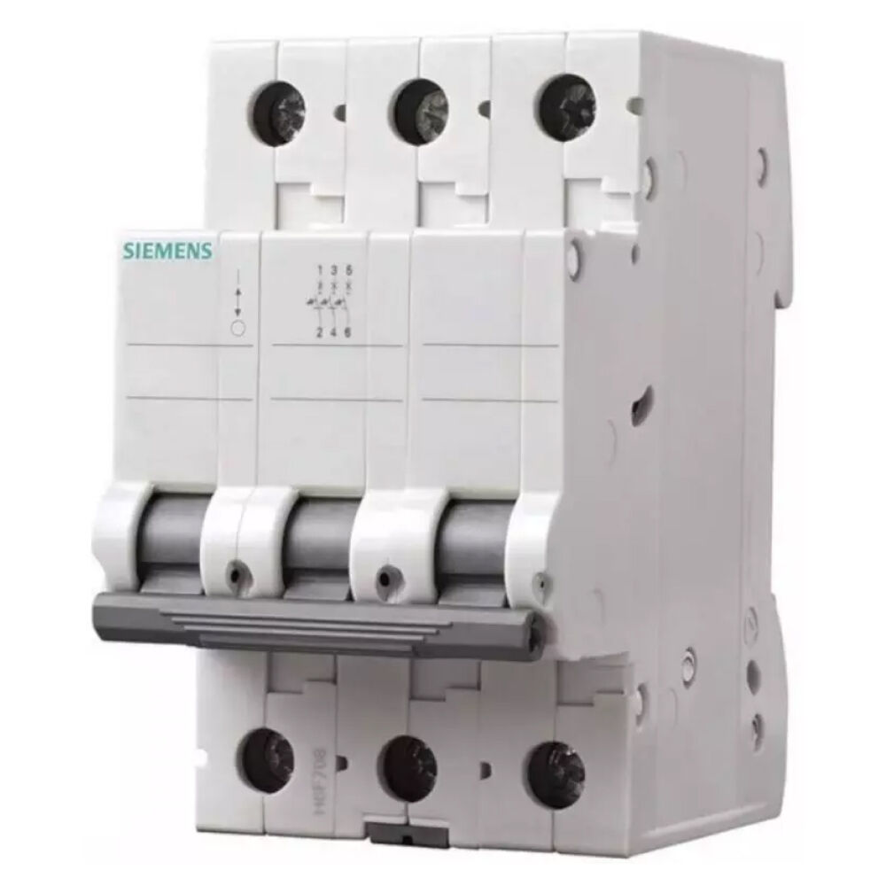 Mini Disjuntor Tripolar Curva C 5ka 110/220vca Siemens