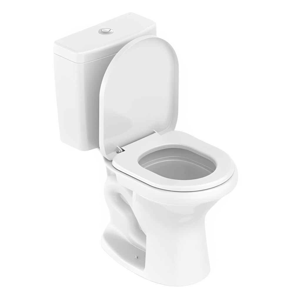 Kit Vaso Sanitário com Caixa Acoplada e Itens de Instalação Net Branco Celite