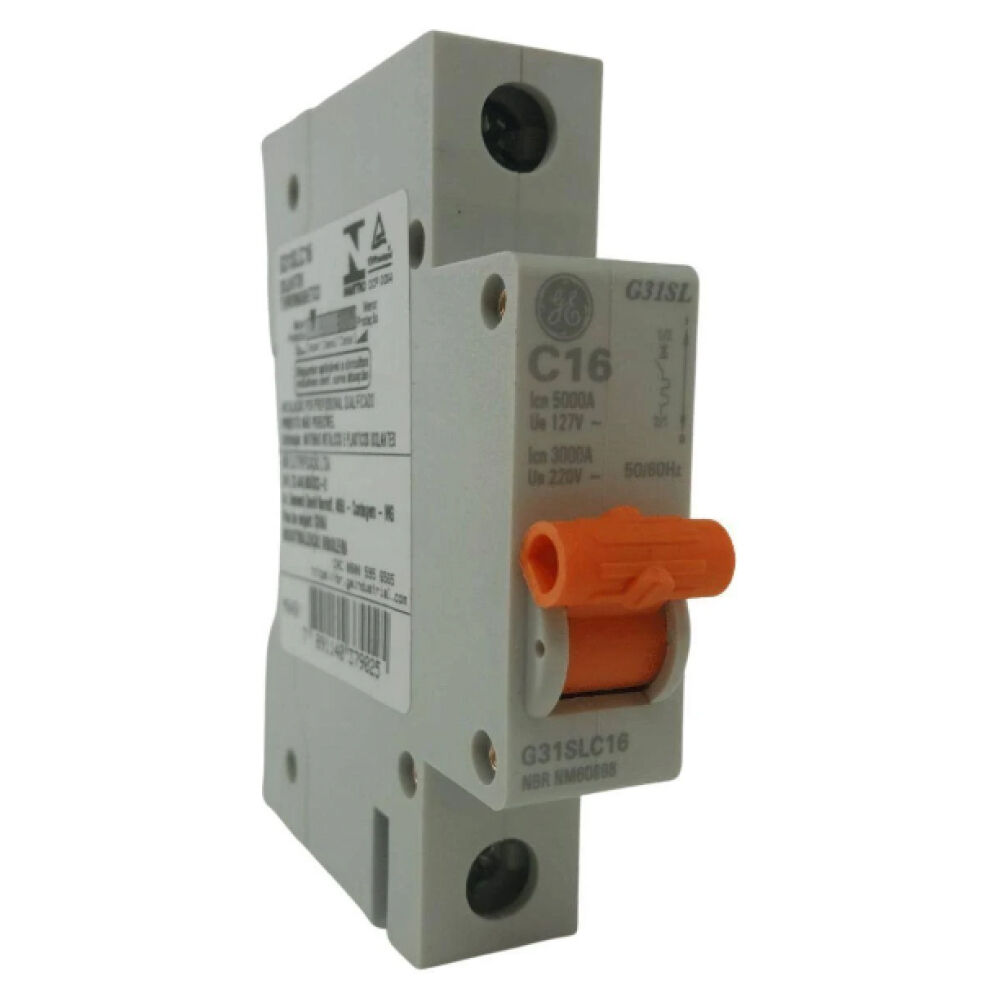 Disjuntor Unipolar Din Curva C 5KA GE