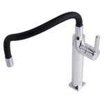 Torneira Misturador Monocomando para Cozinha Dom Color 2256 Preto Perflex