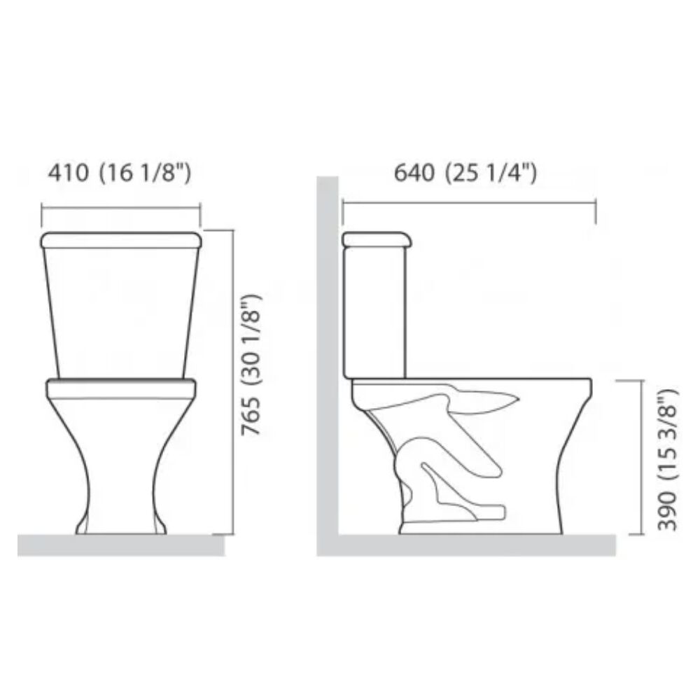 Conjunto Vaso Sanitário e Caixa Acoplada Sabará Branco Icasa