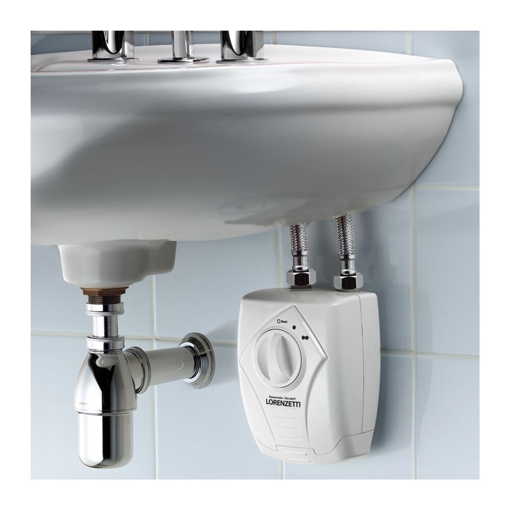 Aquecedor Elétrico Versátil Branco 5500W 110V Lorenzetti