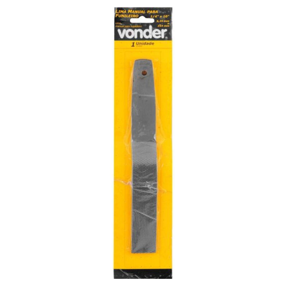 Lima Manual para Funileiro 1/4"x10" Vonder