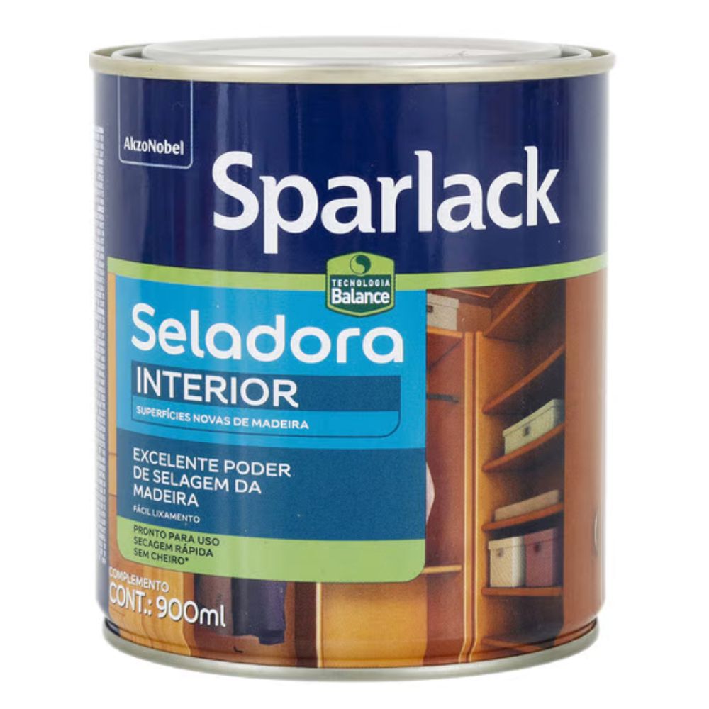 Seladora para Madeira Base Água 900ml Sparlack