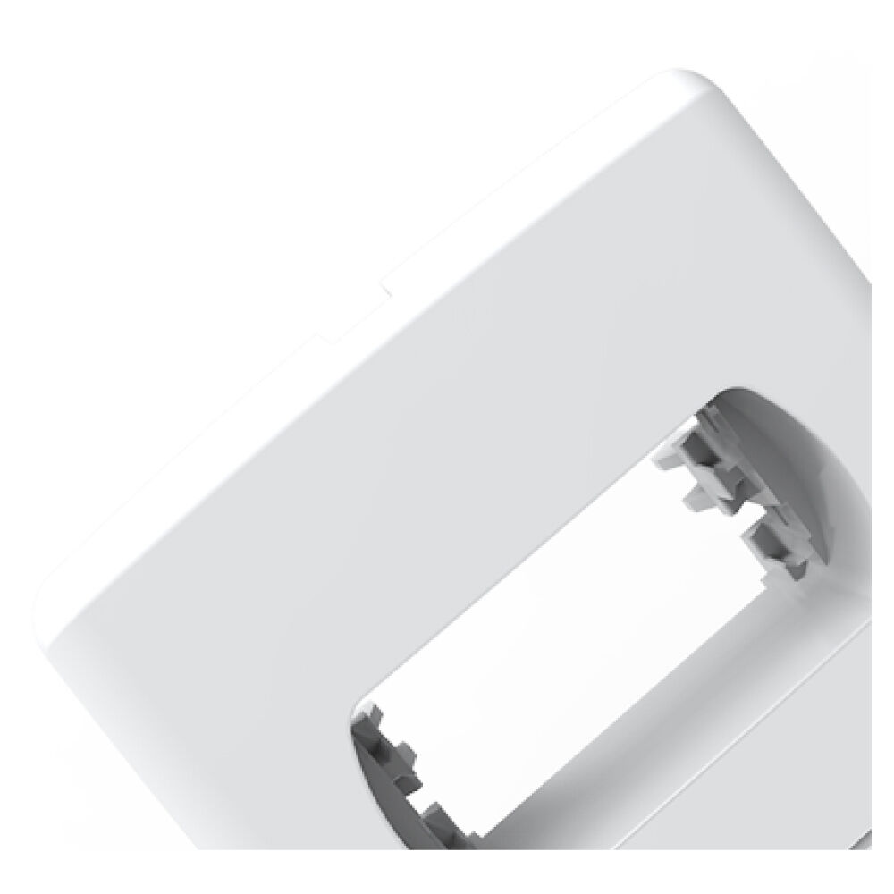 Placa 1 Módulo Neo Sottile Branco Enerbras