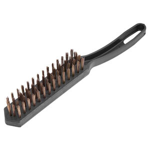 Escova Manual com Cerdas de Aço 4 Fileiras com Cabo de Plástico Vonder Escova Manual com Cerdas de Aço 4 Fileiras com Cabo de Plástico Vonder