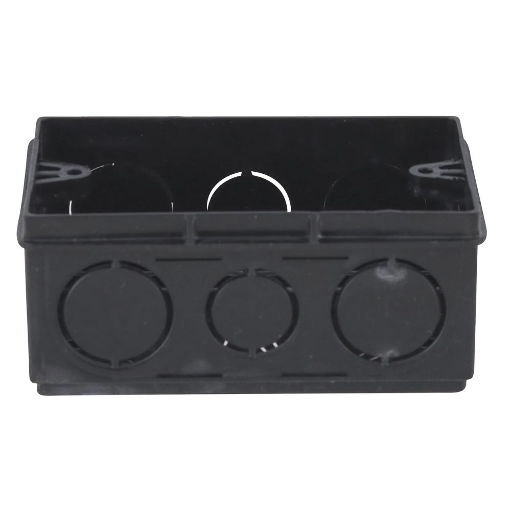 Caixa de Luz Tigreflex 4"x2" Preta Tigre