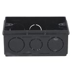 Caixa de Luz Tigreflex 4"x2" Preta Tigre