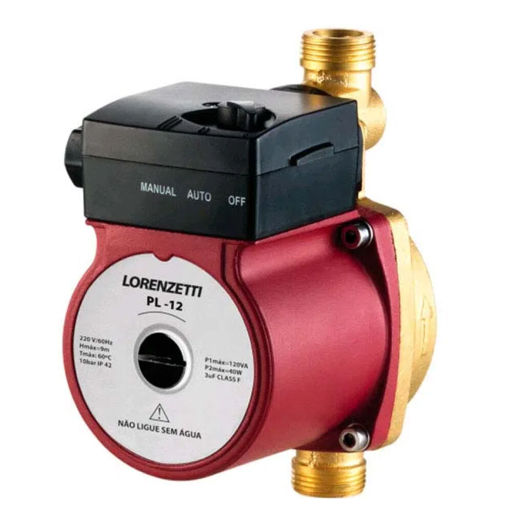 Pressurizador de Água PL12 Lorenzetti