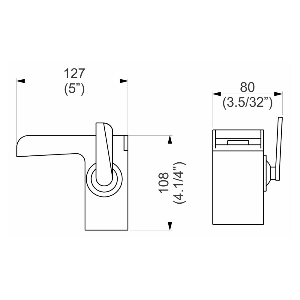 Torneira Misturador Monocomando para Banheiro Ocean Perflex
