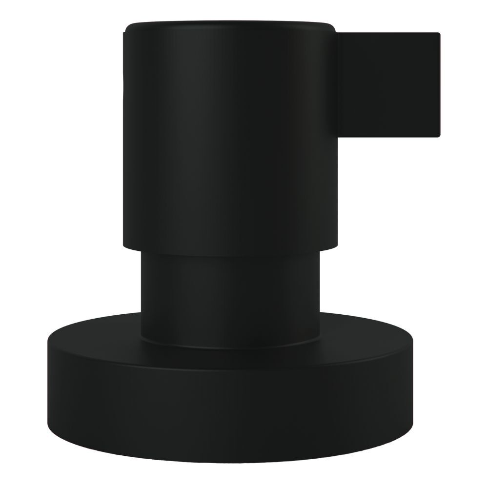 Acabamento Registro Base Deca 1.1/4" e 1.1/2" (Grande) Preto Fosco Color Ice Perflex