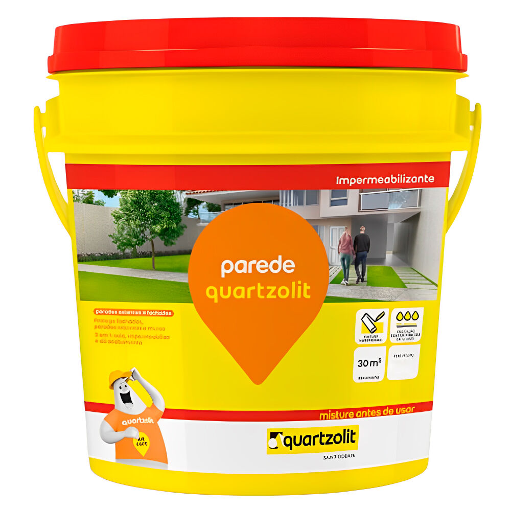 Impermeabilizante Parede Branco Quartzolit