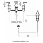 Misturador para Bidê Ocean Perflex