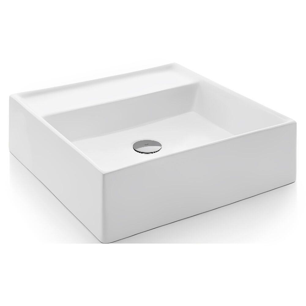 Cuba de Apoio Quadrada 410x145x410mm Branco Docol