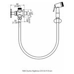 Ducha Higiênica com Derivação Even Perflex