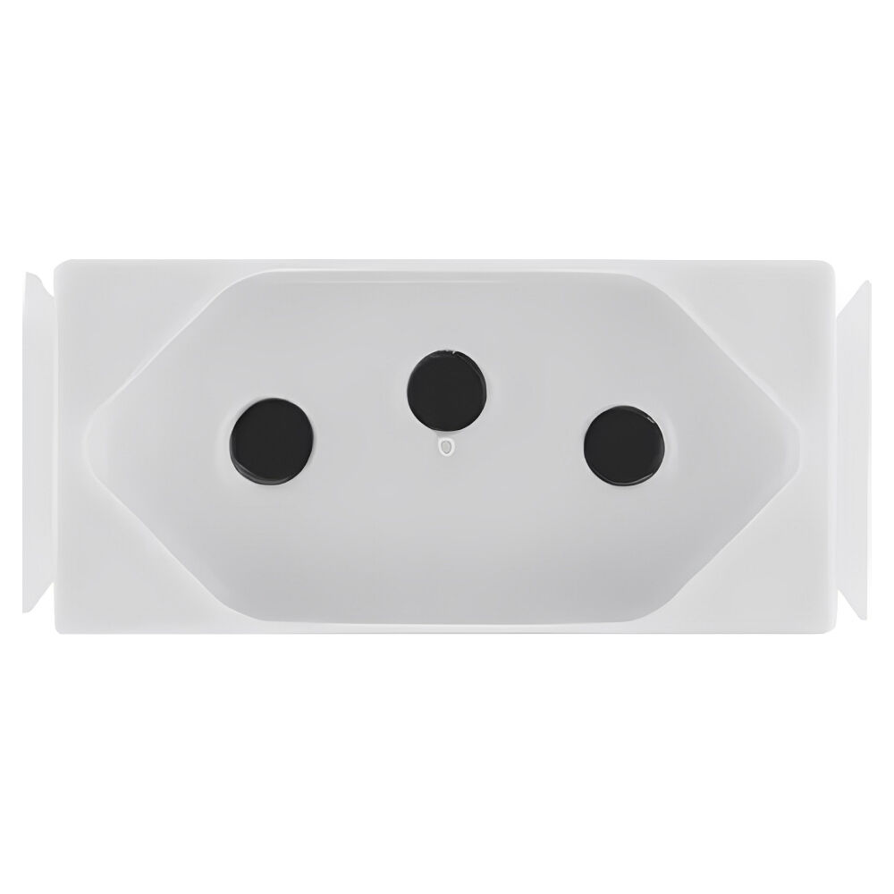 Módulo Tomada 2P+T Aria 20A/250V Branco Tramontina
