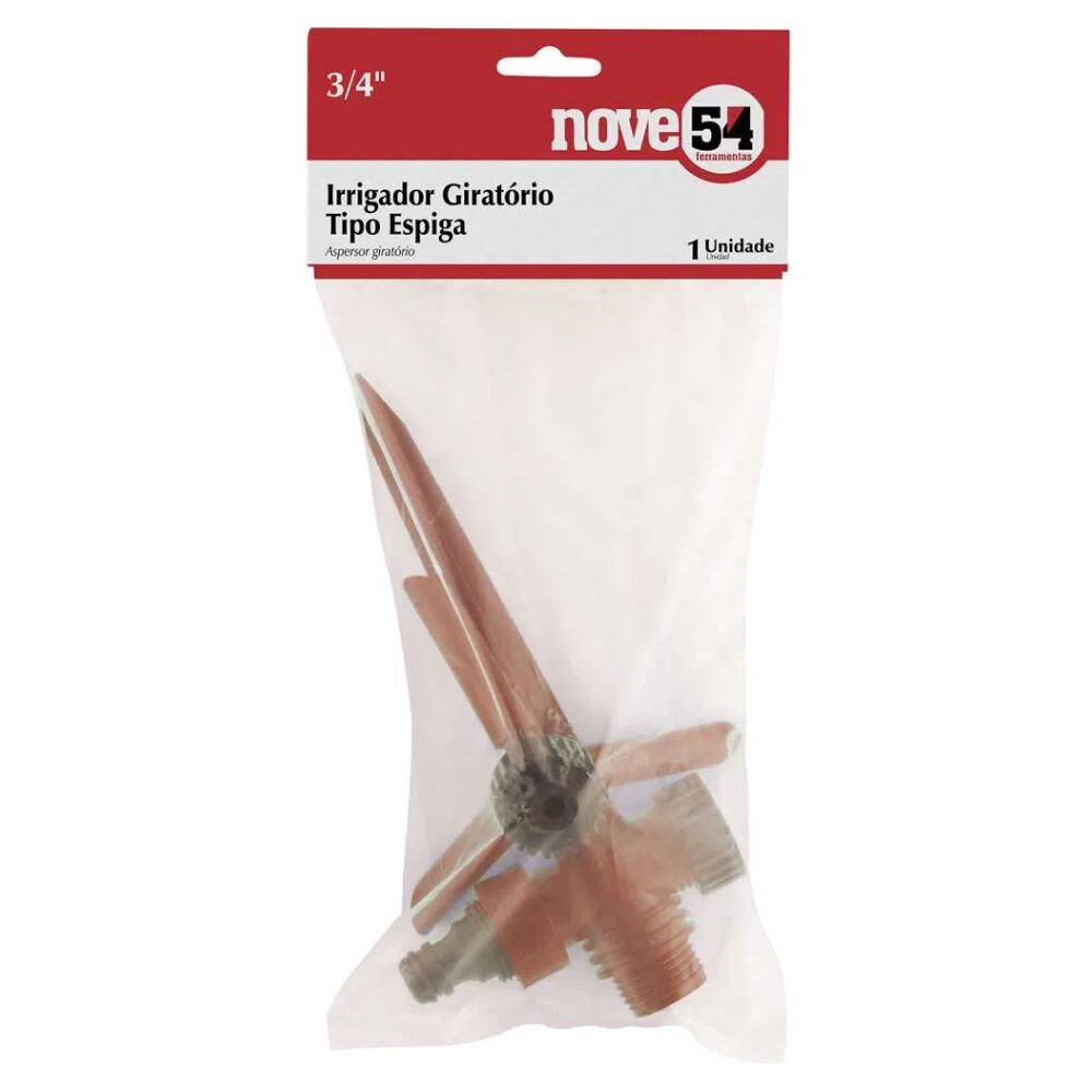 Irrigador Plástico Giratório Espiga Nove54