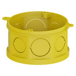 Caixa de Luz Octogonal PVC Flex 4x4" Amarela Tigre