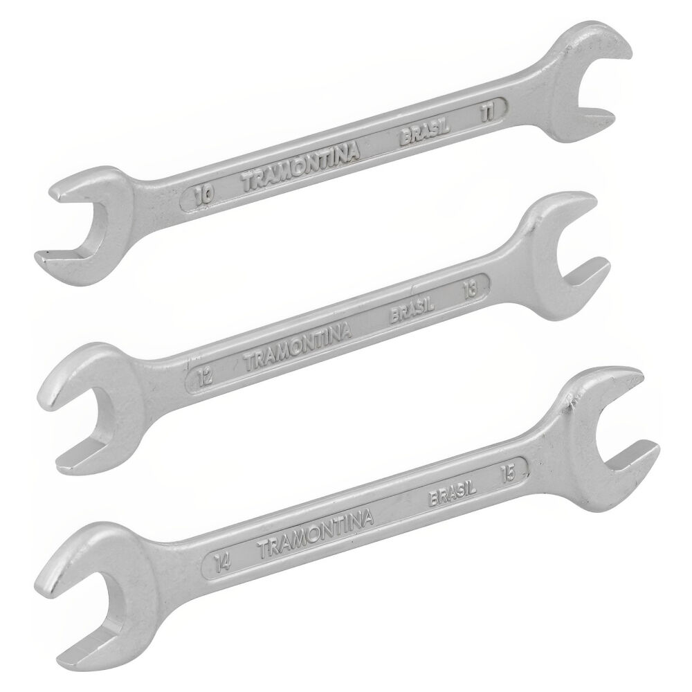 Jogo de Chaves Fixas com 3 Peças Tramontina