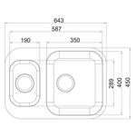 Cuba e Meia Premium de Embutir Inox Alto Brilho N3 1.5C Ghelplus