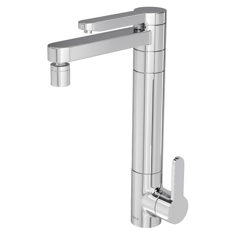 Torneira de Mesa com Filtro para Cozinha Twin Cromado Deca