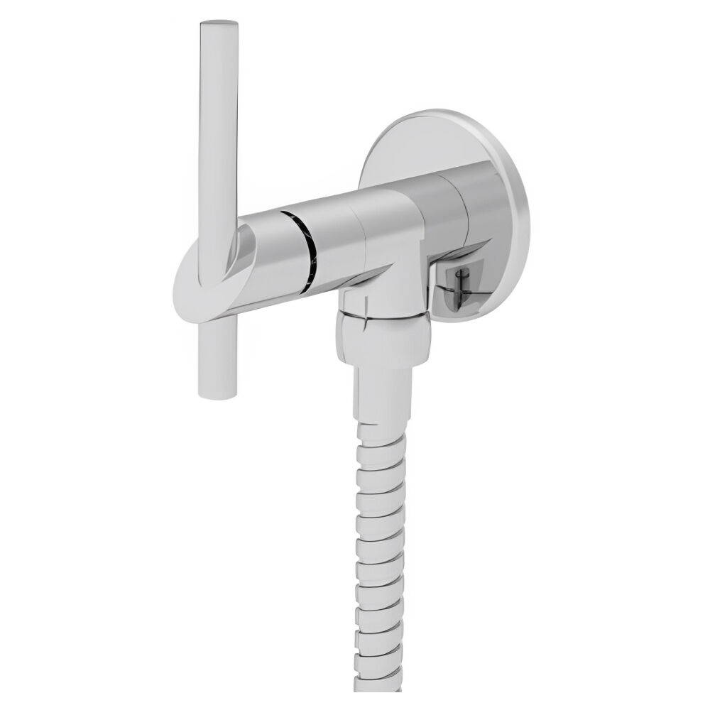 Ducha Higiênica C69 com 1/4 de Volta Cromado Metalplas